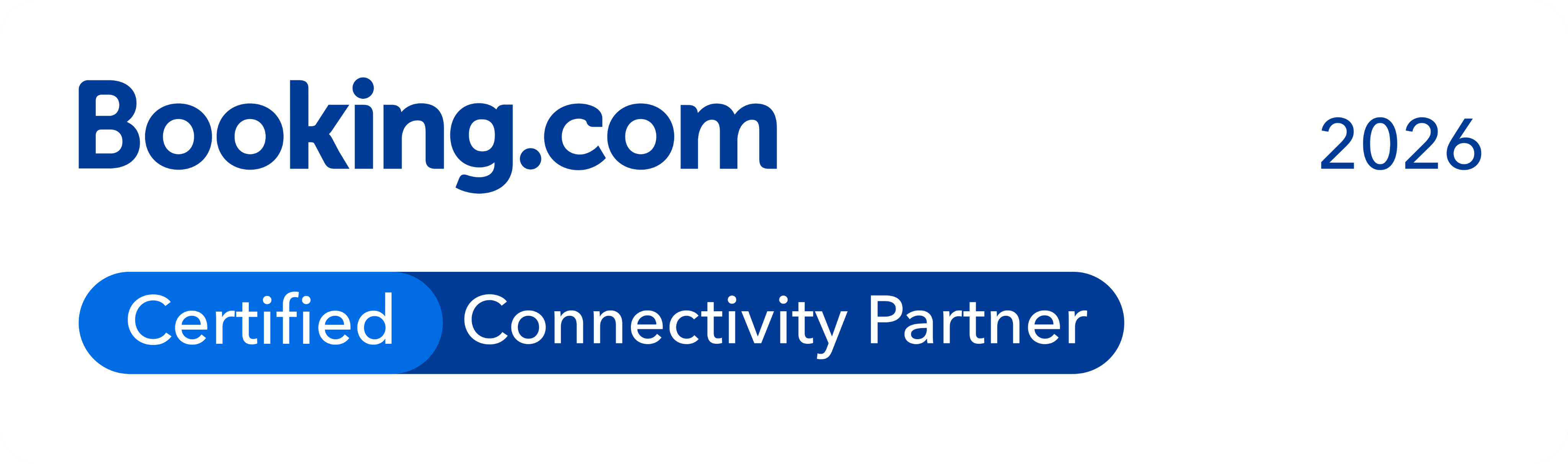 Booking.com Certified Partner badge